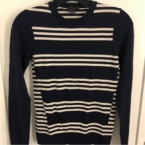 Theory striped sweater
